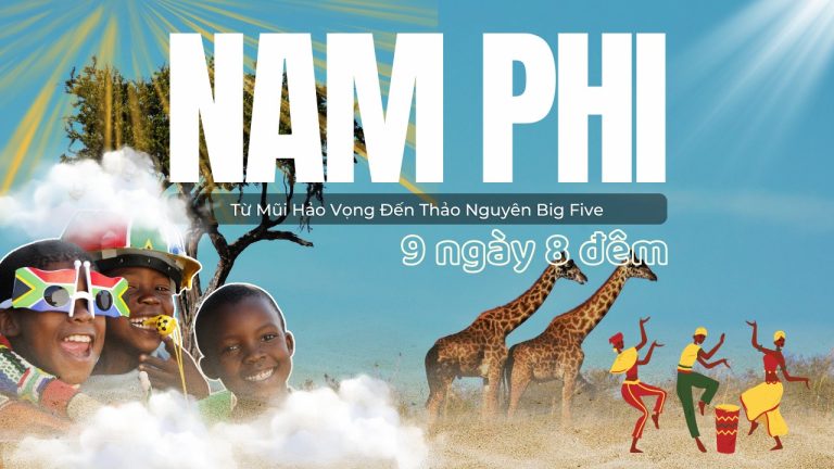 Tour Nam Phi 9 ngày 8 đêm